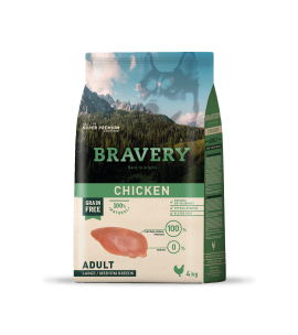 BRAVERY CHICKEN ADULT LARGE/MEDIUM BREEDS 4 kg.